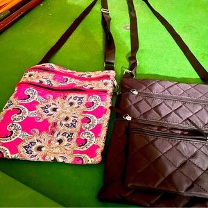 Perfect for traveling or everyday use. Both include multi pockets